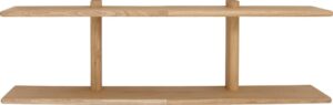 Półka ścienna Dalip – nowoczesny design, drewniana, uniwersalna
