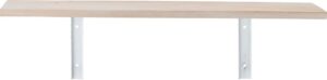 Półka ścienna Fergus 50 cm – nowoczesny design, praktyczna, łatwy montaż, kolor naturalny