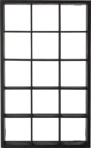 Półka ścienna Olinn 41 x 66 cm – nowoczesny design, praktyczne zastosowanie, kolor naturalny