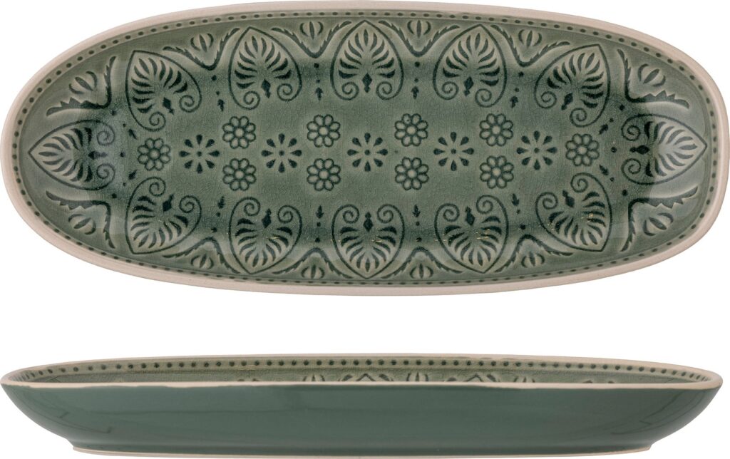 Półmisek Rani 31 cm – elegancki design, biały kolor, ceramika