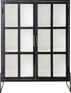 Szafka Opal czarna – elegancki design, nowoczesny styl, wysoka jakość, uniwersalne zastosowanie