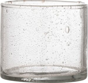 Szklanka Halima 400 ml z recyklingu – ekologiczna, przezroczysta, nowoczesny design