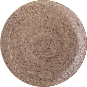 Talerz obiadowy Columbine kamionkowy – elegancki design, naturalne kolory, trwały materiał