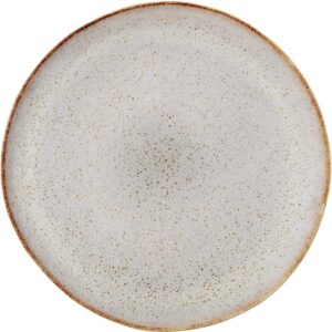 Talerz obiadowy Sandrine 28 cm jasnoszary – elegancki design, trwały materiał, idealny na codzienne posiłki