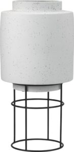 Kwietnik Botanique 65,5 cm szary – elegancki, nowoczesny, metalowy