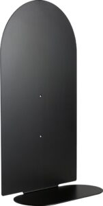 Półka ścienna Aureole owalna 52 cm czarna – nowoczesny design, funkcjonalność, wysoka jakość