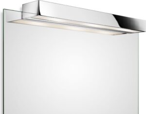 Lampa nad lustro Box Clip On 60 cm chrom – elegancki design, praktyczne zastosowanie, chromowane wykończenie