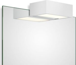 Lampa nad lustro Box Clip On LED 15 cm biały mat – nowoczesny design, energooszczędne oświetlenie, łatwy montaż