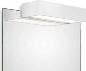 Lampa nad lustro Box Clip On LED 25 cm biały mat – nowoczesny design, energooszczędne oświetlenie, idealna do łazienki