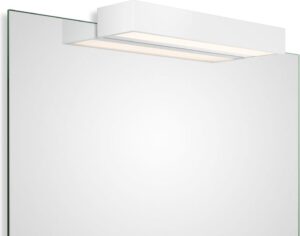 Lampa nad lustro Box Clip On LED 2700K 40 cm biały mat – nowoczesny design, energooszczędna, elegancki kolor, idealna do łazienki