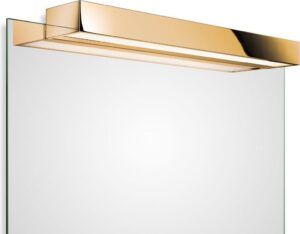 Lampa nad lustro Box Clip On LED 2700K 60 cm złota – elegancki design, energooszczędne oświetlenie, idealna do łazienki