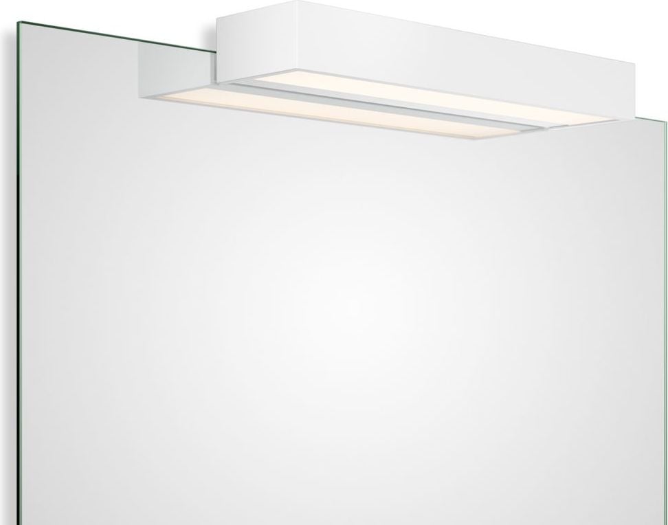 Lampa nad lustro Box Clip On LED 40 cm biały mat – nowoczesny design, energooszczędne oświetlenie, łatwy montaż