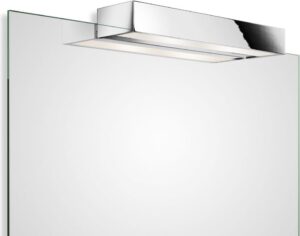 Lampa nad lustro Box Clip On LED 40 cm chrom – elegancki design, energooszczędne oświetlenie, idealna do łazienki