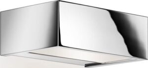 Lampa ścienna Box 15 cm chrom – nowoczesny design, elegancki kolor, trwałe materiały