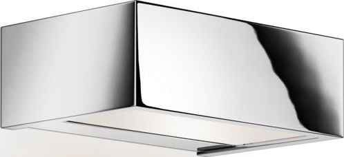 Lampa ścienna Box 15 cm chrom – nowoczesny design, elegancki kolor, trwałe materiały