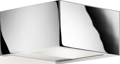 Lampa ścienna Box LED 10 cm chrom – nowoczesny design, oszczędność energii, elegancki wygląd