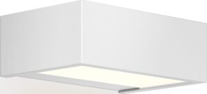 Lampa ścienna Box LED 2700K 15 cm biały mat – nowoczesny design, energooszczędne oświetlenie, idealna do wnętrz