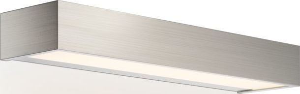 Lampa ścienna Box LED 2700K 40 cm nikiel – elegancki design, ciepłe światło, nowoczesny materiał