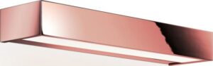 Lampa ścienna Box LED 2700K 40 cm różowe złoto – nowoczesny design, energooszczędne oświetlenie