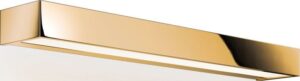 Lampa ścienna Box LED 2700K 60 cm złota – elegancki design, ciepłe światło, idealna do nowoczesnych wnętrz