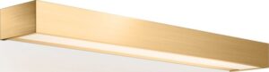 Lampa ścienna Box LED 2700K 60 cm złoty mat – elegancki design, energooszczędność, nowoczesność