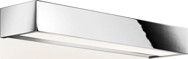 Lampa ścienna Box LED 40 cm chrom – nowoczesny design, energooszczędne oświetlenie, stylowy dodatek