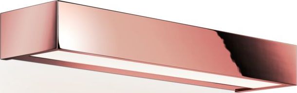 Lampa ścienna Box LED 40 cm różowe złoto – nowoczesny design, energooszczędna, elegancka