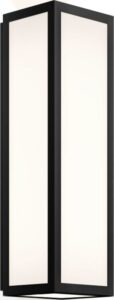 Lampa sufitowa lub kinkiet Bauhaus 9 x 30 cm czarny mat – elegancki design, wszechstronność, nowoczesny styl