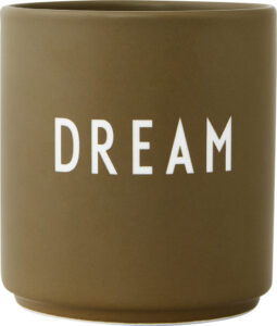 Kubek Favourite DREAM – ceramiczny, biały, pojemność 330 ml