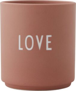 Kubek Favourite LOVE – ceramiczny, biały, z napisem, idealny na prezent