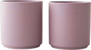 Kubki Mute lawendowe 2 szt. – elegancki design, ceramiczne, idealne do codziennego użytku