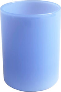 Szklanka Favourite Milky niebieska – elegancki design, wygodny kształt, szkło wysokiej jakości