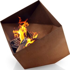 Palenisko FireCube – nowoczesny design, stal nierdzewna, wielofunkcyjne