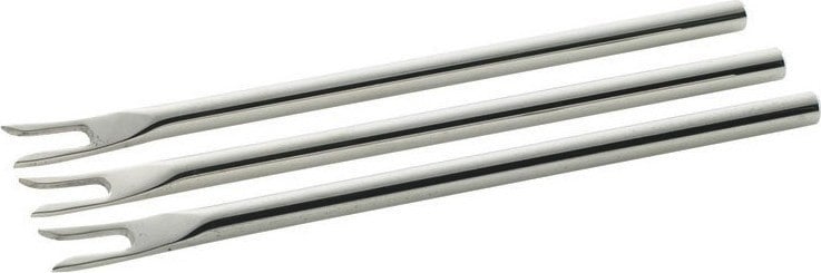 Widelce do przekąsek Eva Trio 3 szt. – elegancki design, stal nierdzewna, idealne na przyjęcia
