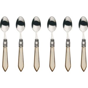 Oxford onyx – zestaw łyżeczek do moki – elegancki design, stal nierdzewna, idealne do kawy