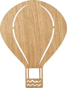 Kinkiet Air Balloon jasny dąb – elegancki design, nowoczesny styl, jasny kolor, drewno
