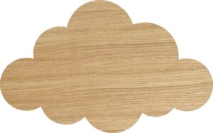 Kinkiet Cloud jasny dąb – nowoczesny design, elegancki kolor, idealny do każdego wnętrza