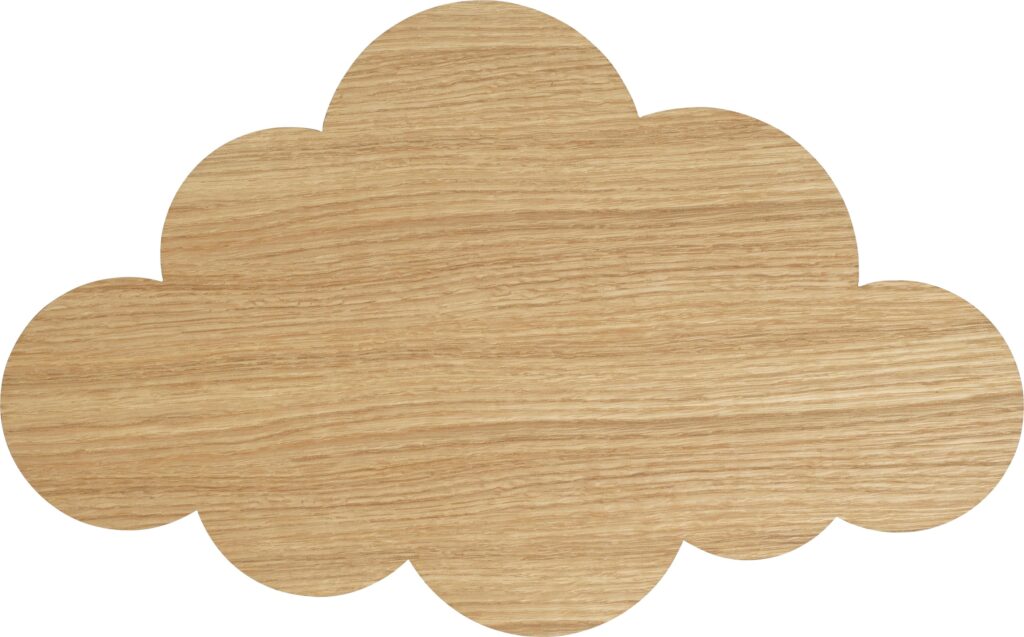 Kinkiet Cloud jasny dąb – nowoczesny design, elegancki kolor, idealny do każdego wnętrza