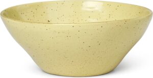 Miseczka Flow żółta duża – nowoczesny design, funkcjonalność, ceramiczna