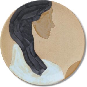 Półmisek Ceramic Hessa – elegancki design, biały kolor, ceramiczny materiał