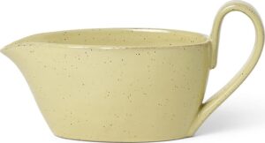 Sosjerka Flow żółta – elegancki design, nowoczesny styl, ceramiczna