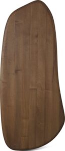 Szafka ścienna Feve z drewna orzechowego – elegancki design, funkcjonalność, naturalny materiał