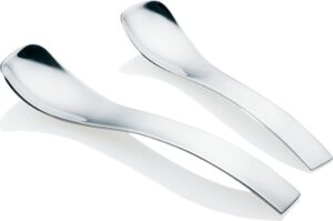 Łyżeczki Gocce 12,5 cm ze stali nierdzewnej 6 szt. – elegancki design, trwałość, doskonałe do serwowania