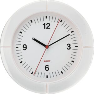 Zegar ścienny I-Clock biały – elegancki design, minimalistyczny styl, idealny do każdego wnętrza