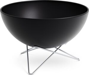 Palenisko Bowl 41 cm z podstawą – elegancki design, metalowa konstrukcja, idealne do ogrodu