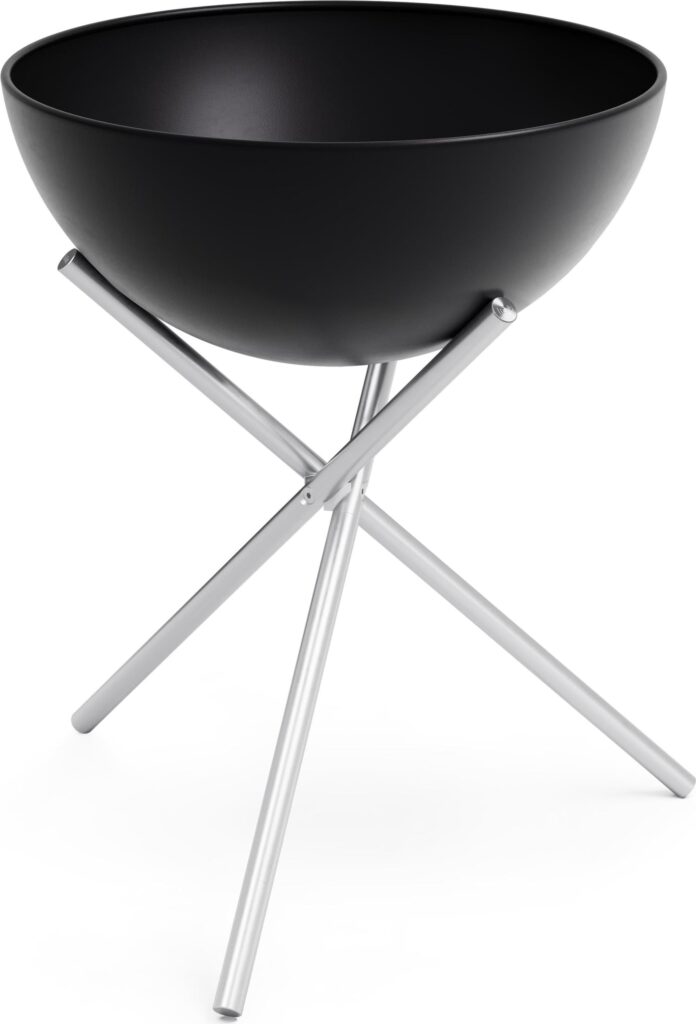Palenisko Bowl owalne 85 cm z podstawą – eleganckie palenisko, owalny kształt, solidna podstawa, idealne do ogrodu