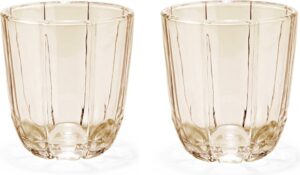 Kubki Lily 360 ml brąz toffi 2 szt. – elegancki design, pojemność 360 ml, zestaw 2 sztuk