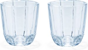 Kubki Lily 360 ml niebieskie 2 szt. – elegancki design, funkcjonalność, idealne do codziennego użytku