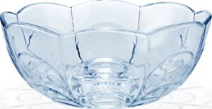 Miska Lily 23 cm niebieska – elegancki design, ceramiczna, do serwowania potraw