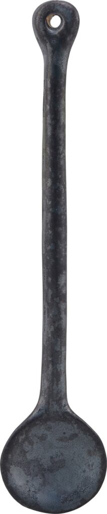 Łyżeczka Pion czarno-brązowa – elegancki design, ergonomiczny kształt, trwały materiał